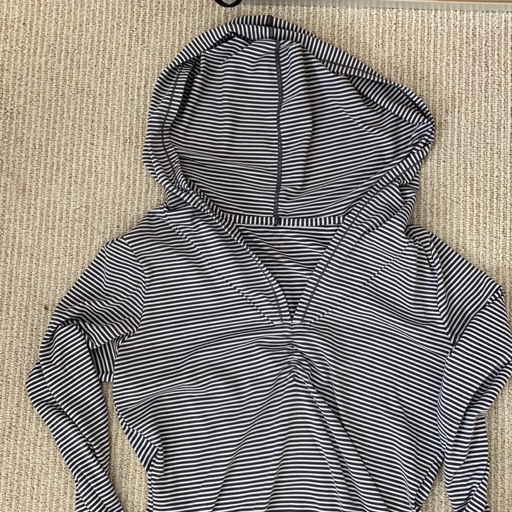 Prana Striped Water/Sun Shirt